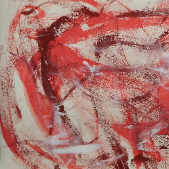 ABSTRACT ACRYLIC PAINTING  #P - Picture 2 of 3